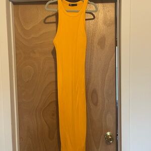 Zara Sunmer Yellow Maxi Dress